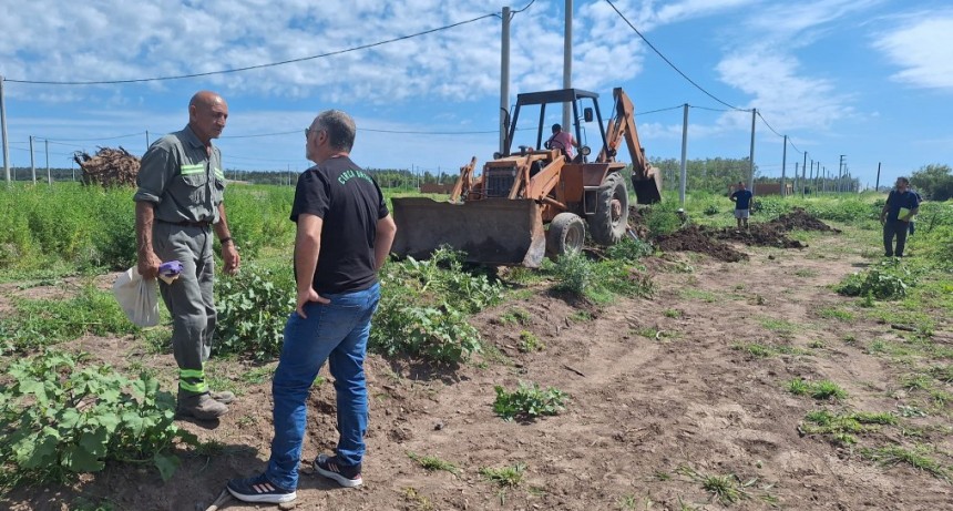 COMENZARON LAS OBRAS EN EL LOTEO VELÁZQUEZ