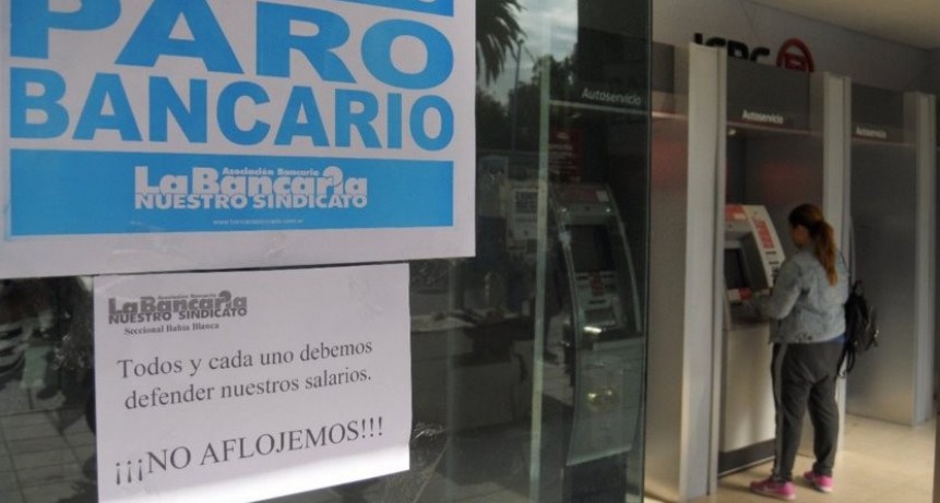 PARO BANCARIO PARA  ESTE JUEVES 23/02