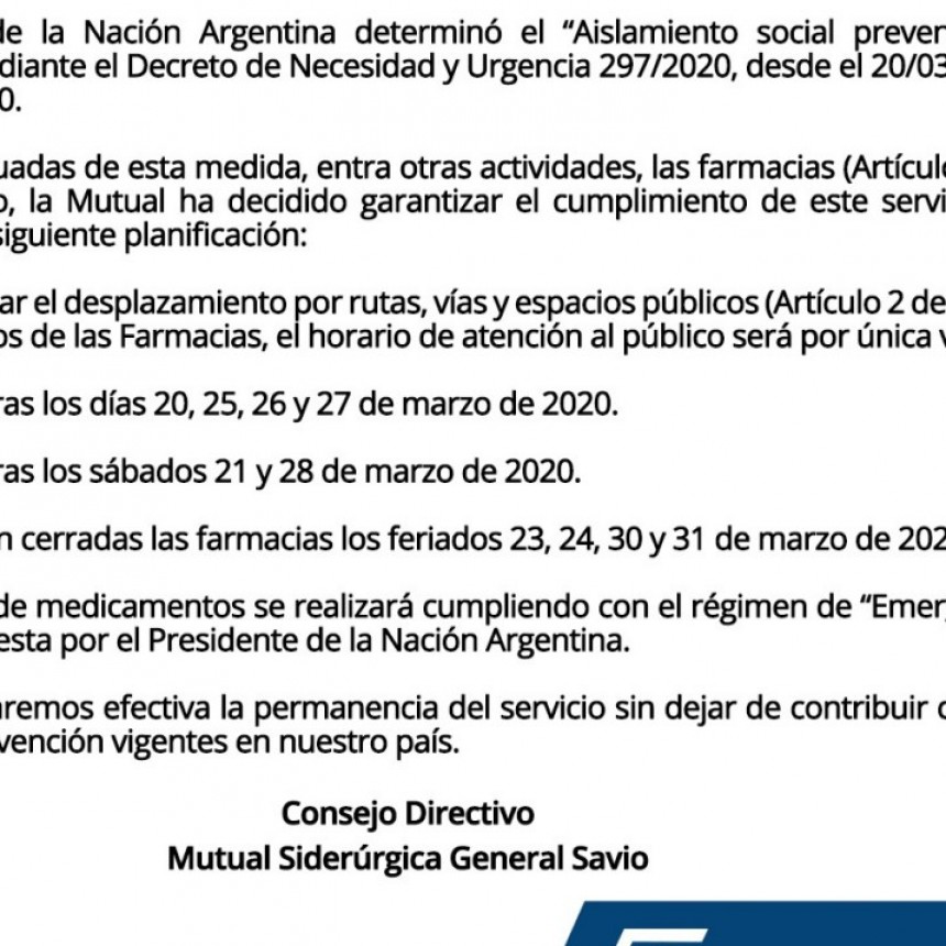 ATENCIÓN