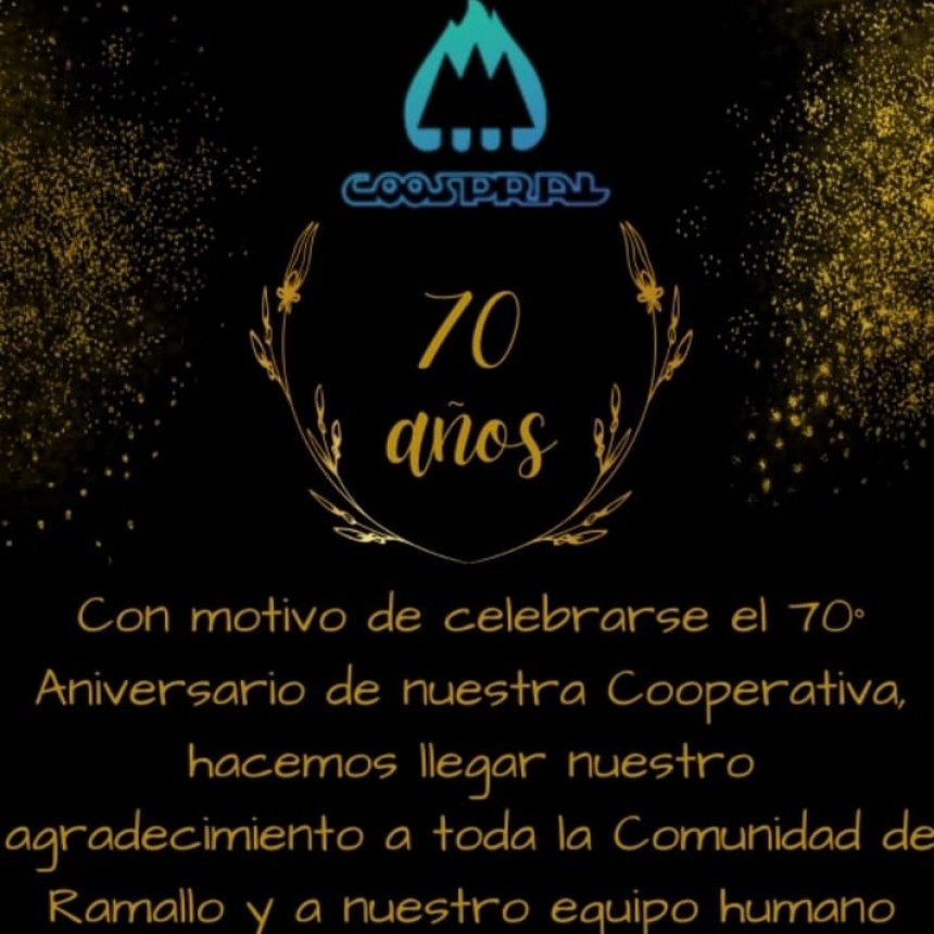 COOSPRAL 70 ANIVERSARIO