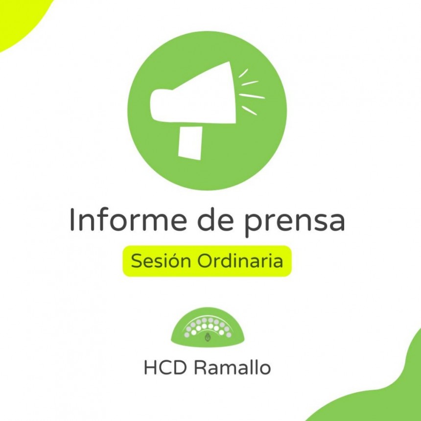 CONCEJO DELIBERANTE RAMALLO  --PRIMERA SESION ORDINARIA CICLO LECTIVO 2023  < JUEVES 02/03/20>
