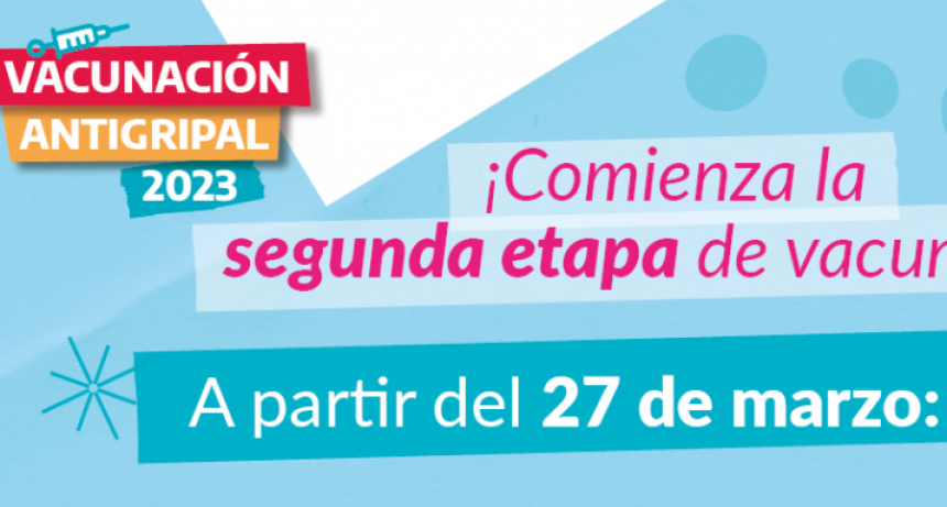 VACUNACION ANTIGRIPAL 2023