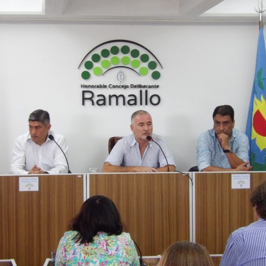 41° APERTURA DEL PERÍODO DE SESIONES ORDINARIAS DEL CONCEJO DELIBERANTE DE RAMALLO 