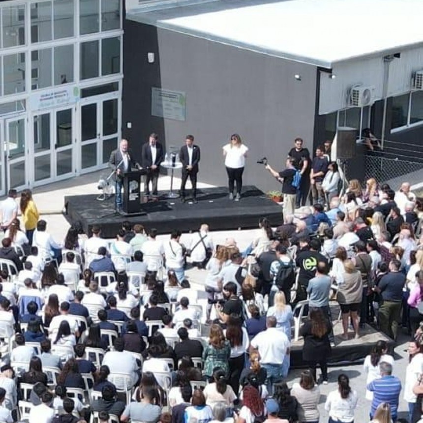 INAUGURACION DE LA ESCUELA TECNICA N°2 EN PEREZ MILLAN 