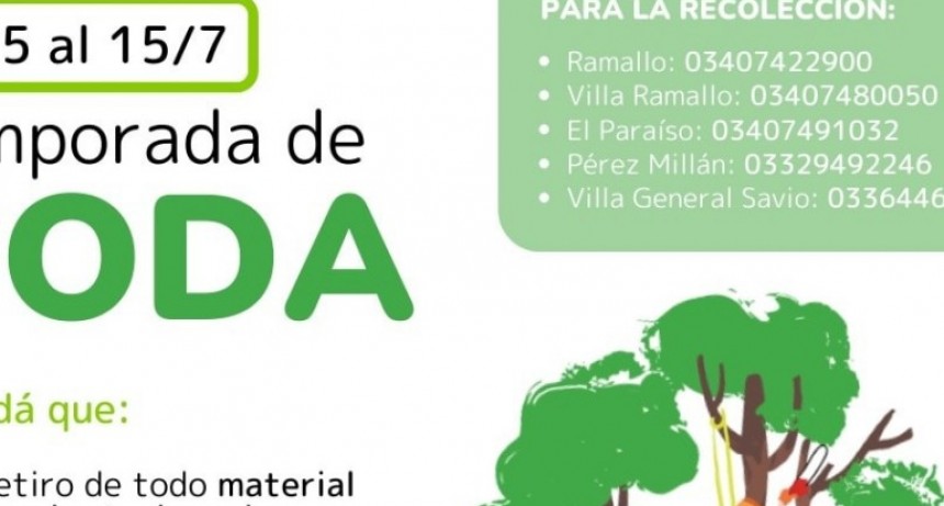 TEMPORADA DE PODA