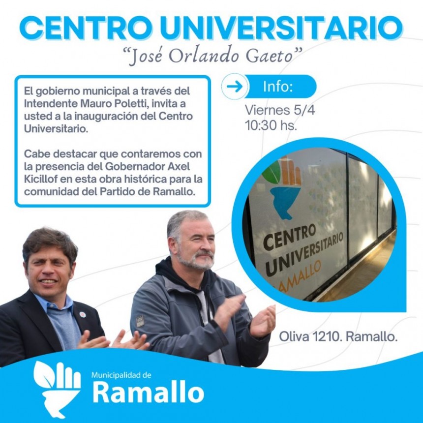 EL GOBERNADOR EN RAMALLO