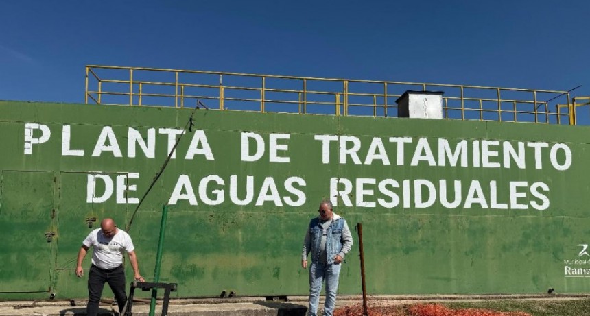 POLETTI EN ACCIÓN Toda la localidad de El paraíso contará con este servicio esencial.