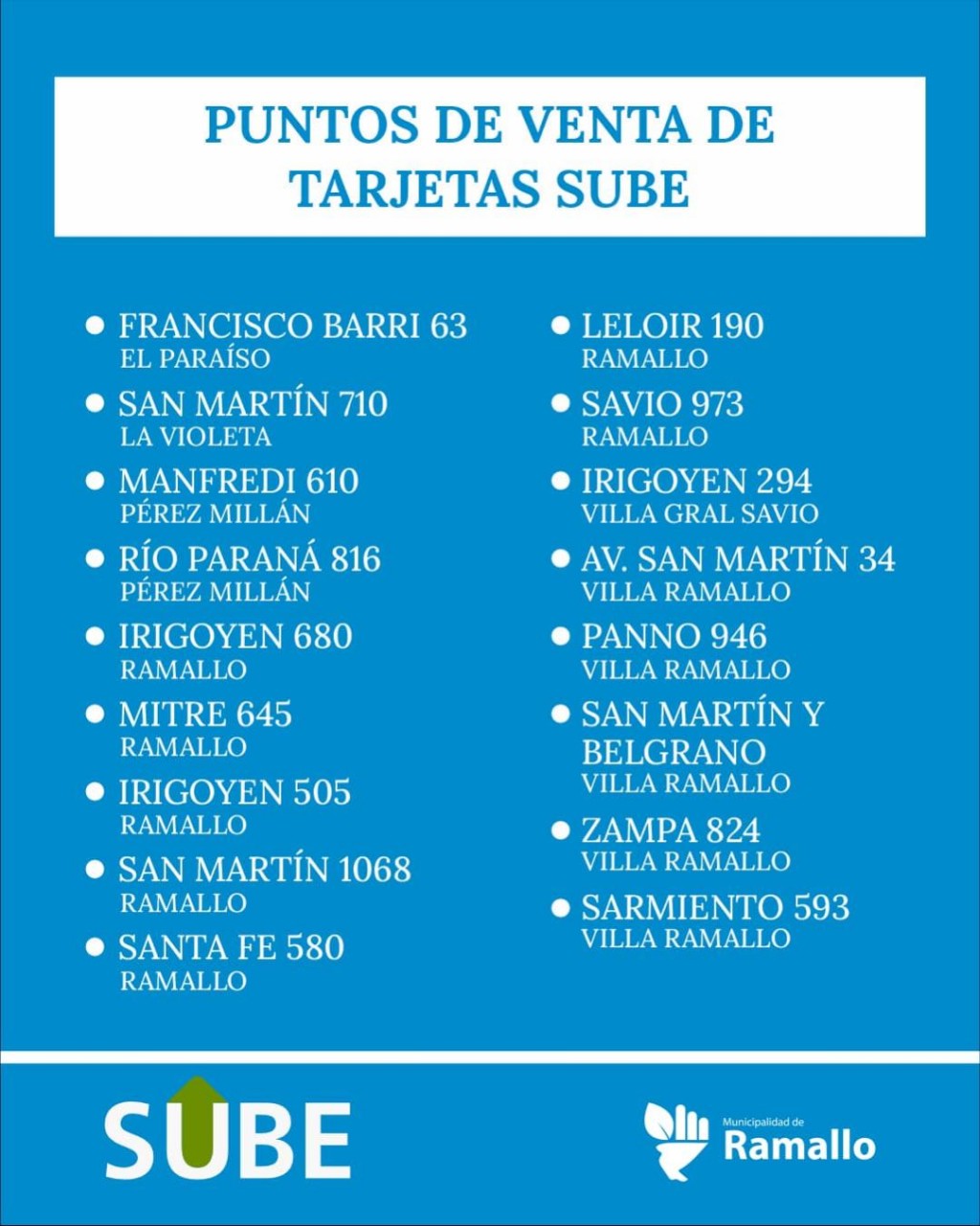 LA SUBE EN MARCHA