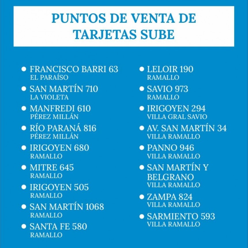 LA SUBE EN MARCHA