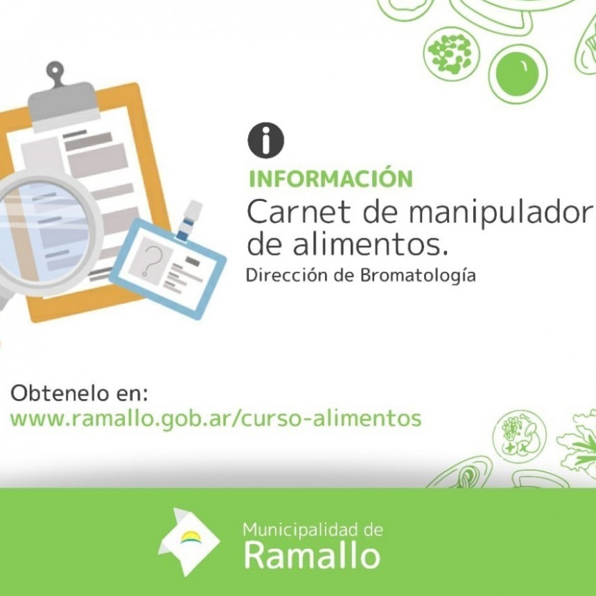  CARNET DE MANIPULADOR DE ALIMENTOS 