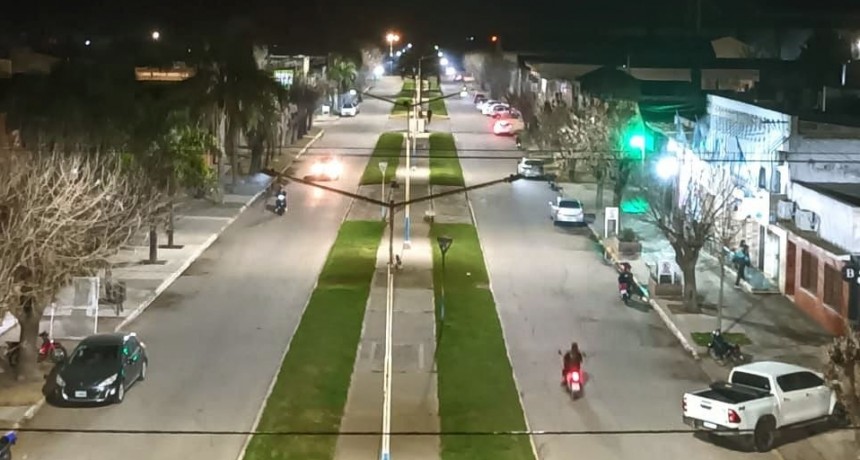 IMPORTANTE RECAMBIO DE LUMINARIAS EN PEREZ MILLAN