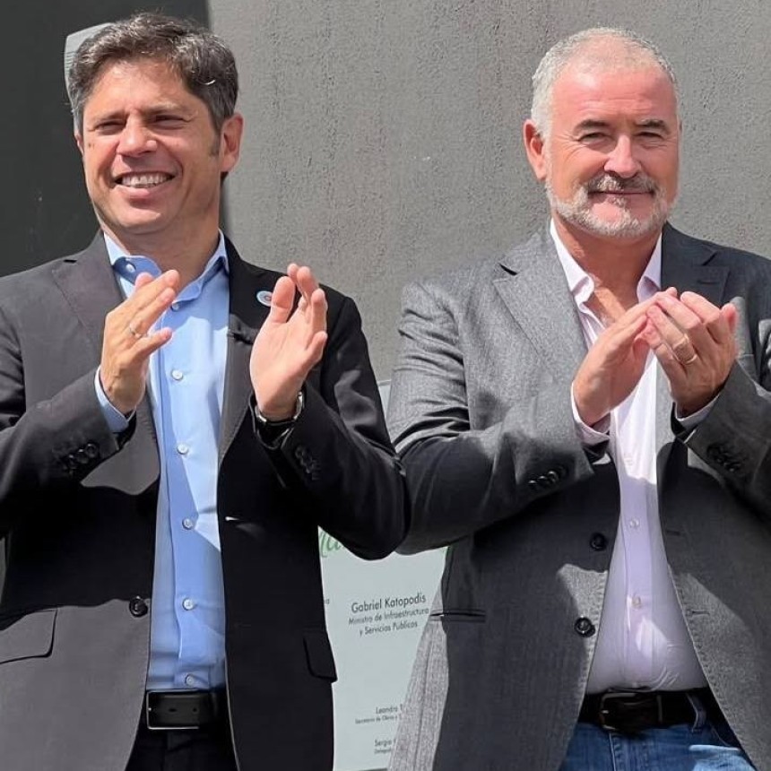 VISITA DEL GOBERNADOR KICILLOF A RAMALLO