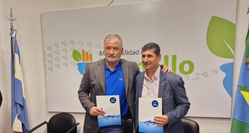  *MAURO POLETTI FIRMO UN CONVENIO CON ABSA PARA LA EXTENSIÓN DE LA RED CLOACAL EN PINAR DEL RÍO*