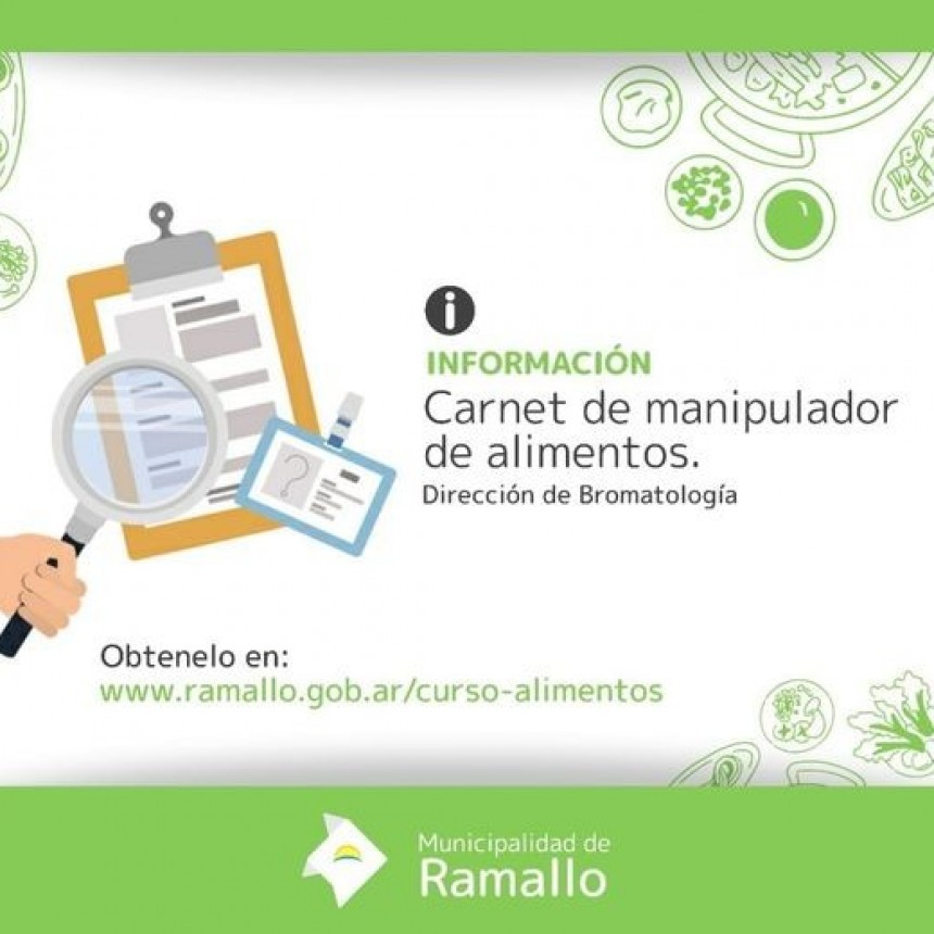  CARNET DE MANIPULADOR DE ALIMENTOS