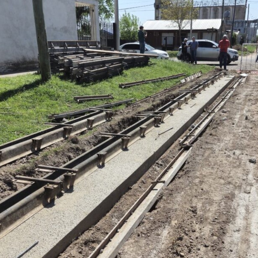 POLETTI  INICIA UNA NUEVA OBRA 