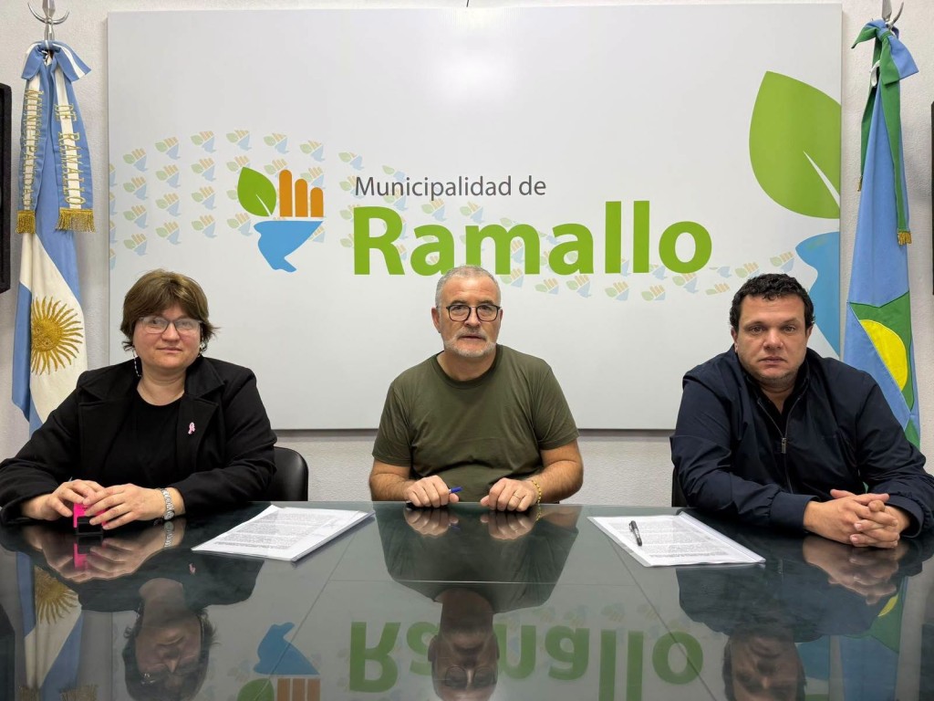 RAMALLO: SE FIRM&Oacute; EL CONVENIO POR LA CONSTRUCCI&Oacute;N DE LA ROTONDA EN RUTA 51 Y AV. DUSSO