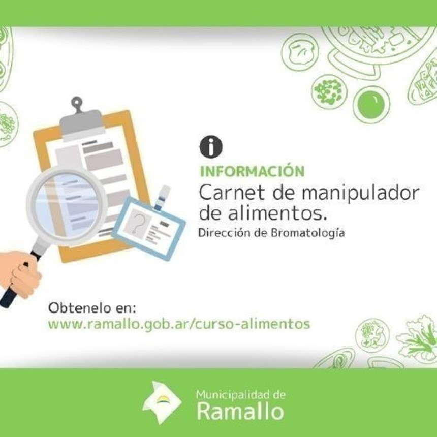 CARNET MANIPULADOR DE ALIMENTOS