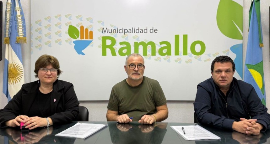 RAMALLO: SE FIRM&Oacute; EL CONVENIO POR LA CONSTRUCCI&Oacute;N DE LA ROTONDA EN RUTA 51 Y AV. DUSSO