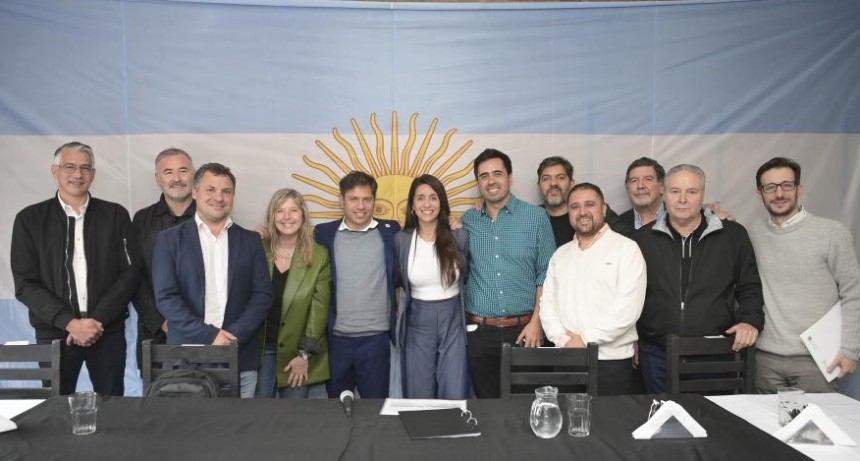 REUNION DE KICILLOF CON DIRIGENTES DE SEGUNDA Y CUARTA SECCION ELECTORAL 