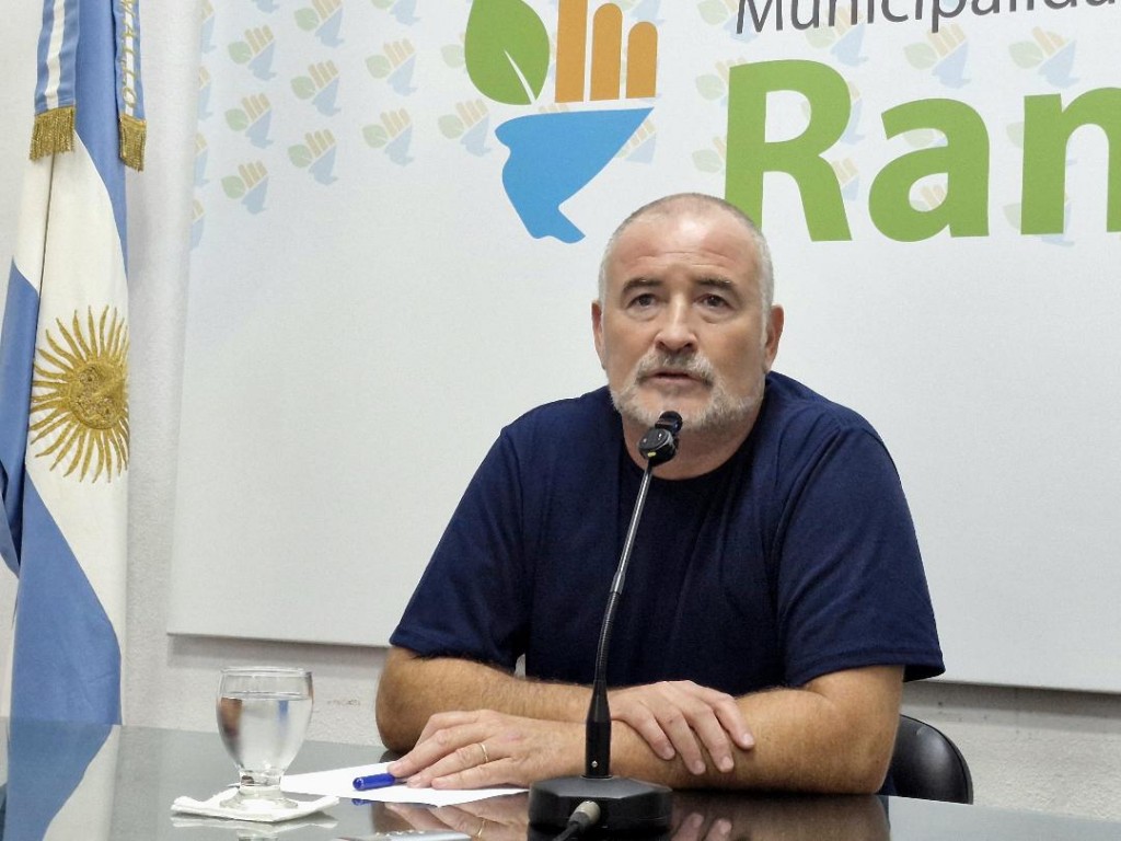 CONFERENCIA DE PRENSA DEL INTENDENTE DE RAMALLO