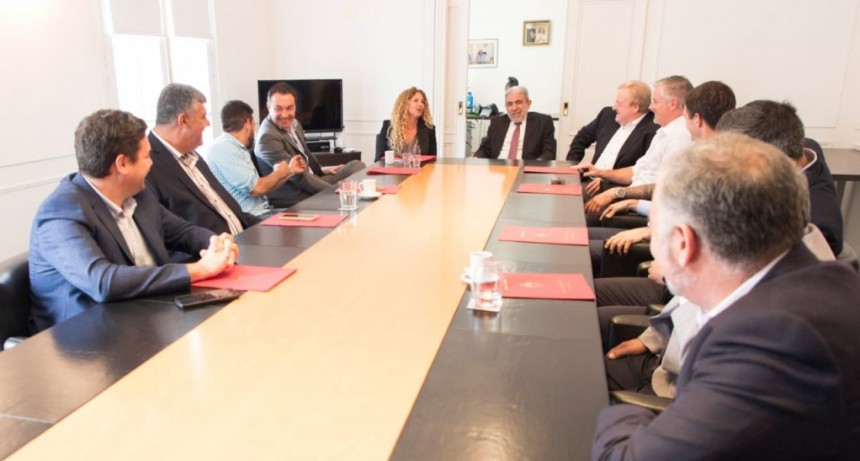 POLETTI  SE REUNIO CON ANIBAL FERNANDEZ