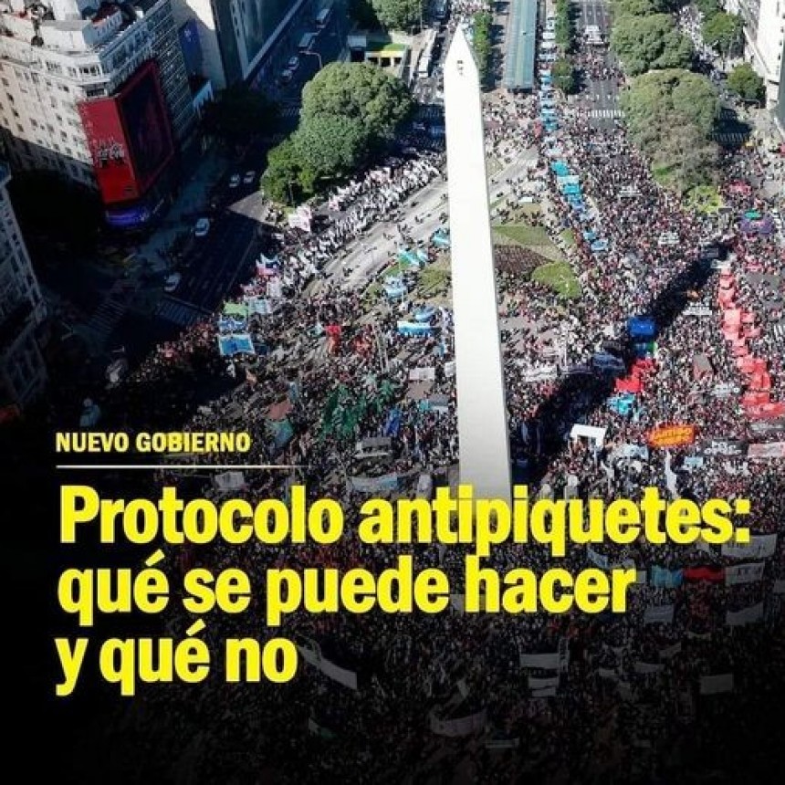 PRIMERA MARCHA POR RECLAMOS AL GOBIERNO